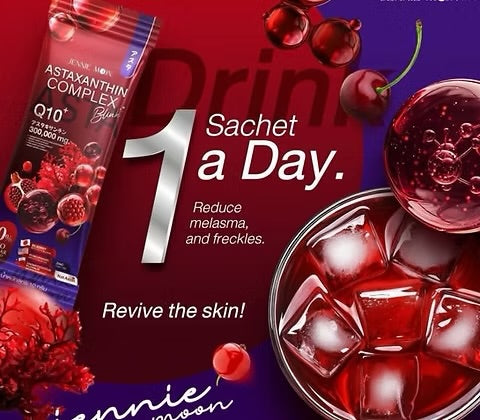 JENNIE MON Astaxanthin Complex Blink Q10+ - 30 sachet