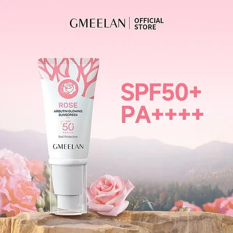 GMEELAN - ROSE Arbutin Glowing Sunscreen SPF 50 PA++++ 30g