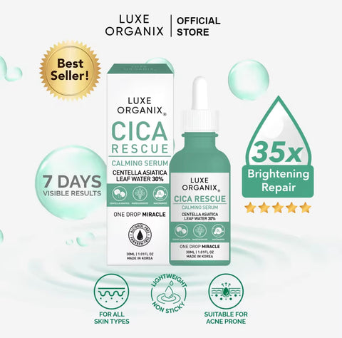 Luxe Organix - Cica Rescue Calming Serum 30 ML