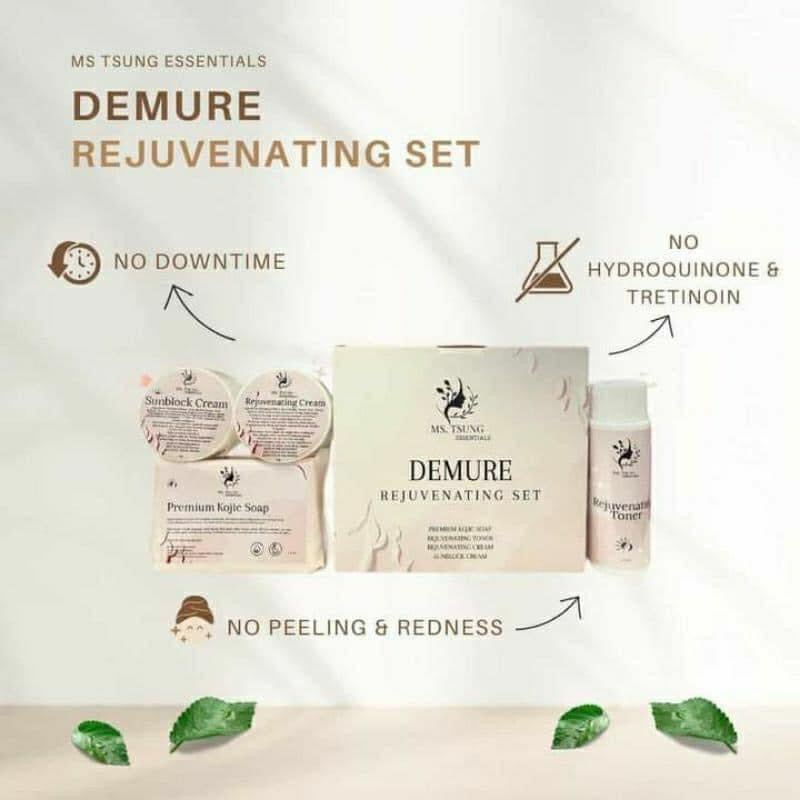 Ms. Tsung Essentials - DEMURE Rejuvenating set – My Care Kits