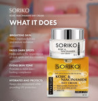 SORIKO - Kojic & Niacinamide Day Cream SPF35 PA++ – 30g