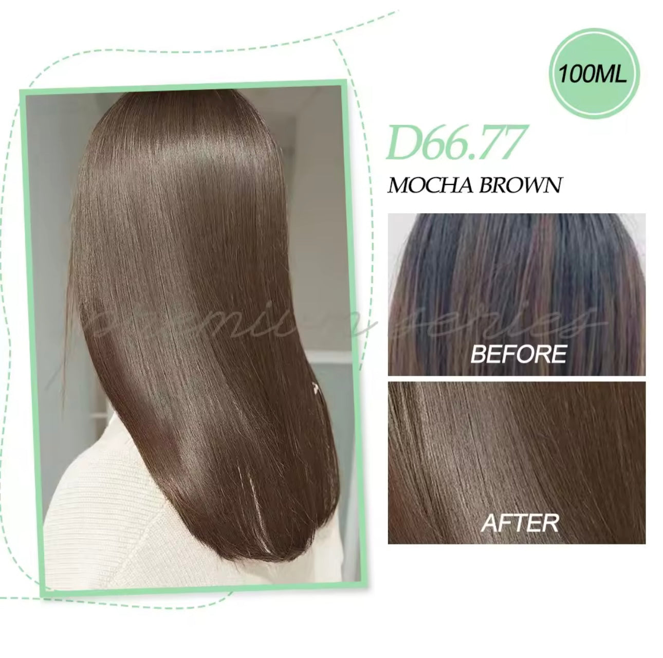 Bremod - Premium Series Coco Butter “ HAIR COLOR “ 100 ml ( oxidizer not included )