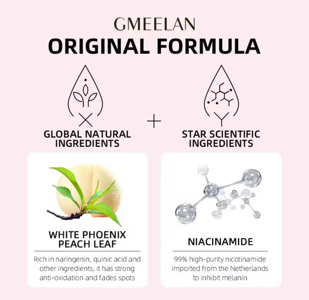 GMEELAN - Peach Niacinamide Whitening Serum Cream 50g