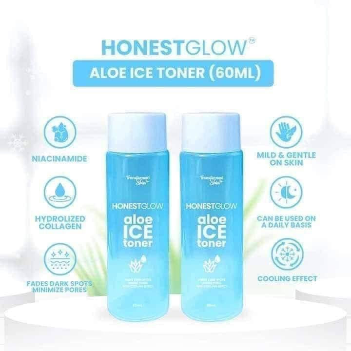 Transformed Skin - Honest Glow - Aloe Ice Toner 60 ML