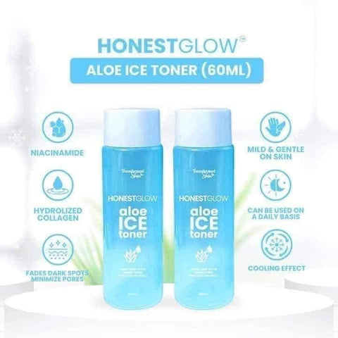Transformed Skin - Honest Glow - Aloe Ice Toner 60 ML
