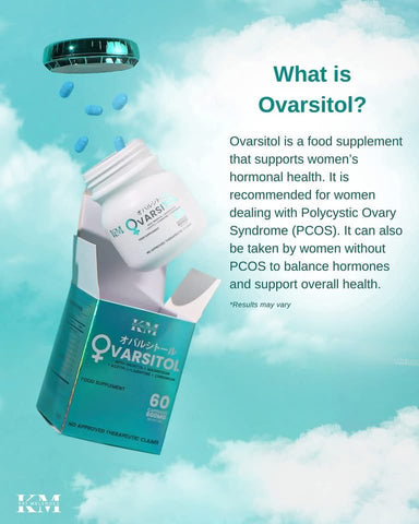 KM - OVARSITOL  Food Supplement - 60 capsules 600 mg