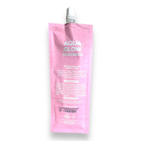My Dream Skin - AQUA GLOW Sunscreen Cream with Hyaluronic Acid SPF 50