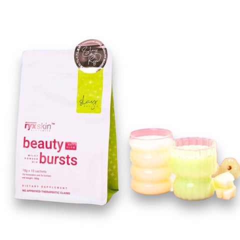 Ryx Skin - Beauty Burst ( Honeydew & Lychee ) 18g x 10 - GREEN