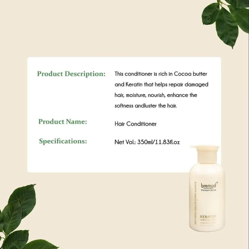 Bremod - Premium Series - Keratin Complex Treatment - HAIR CONDITIONER 350 ML