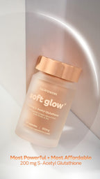 Soft glow New moon 200mg S-Acetyl Glutathione Whitening 30caps