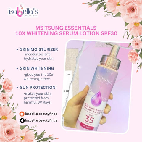 Ms. Tsung Essentials - 10X Whitening Serum Lotion SPF 30 - 250 ML