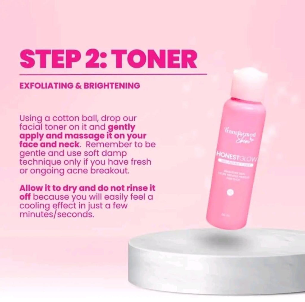 Transformed Skin - Honest Glow Facial Set