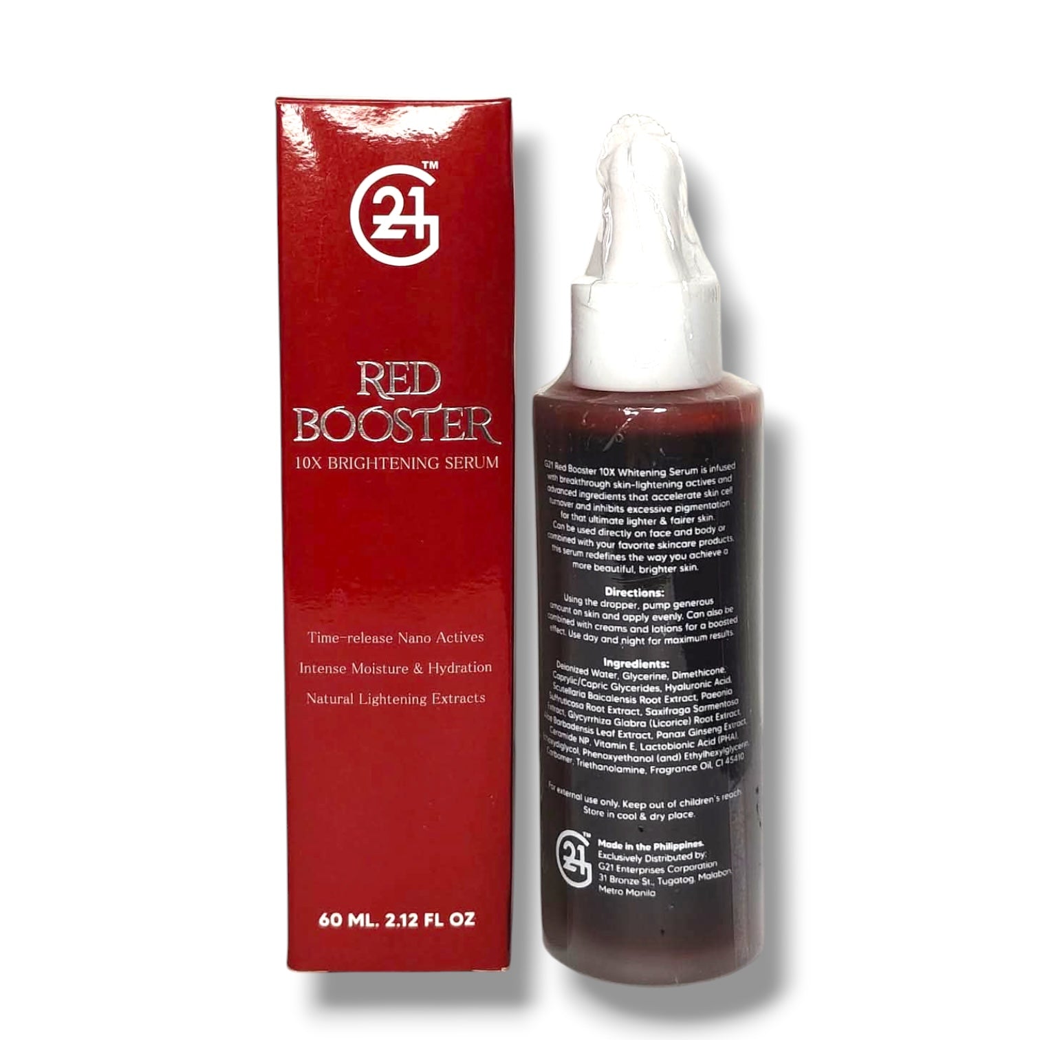 G21 - Red Booster 10x Brightening Serum 60ml