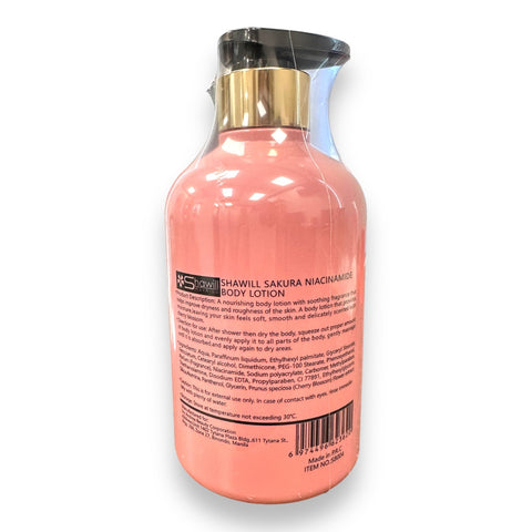 Shawill - Sakura Niacinamide Body Lotion 500 ml