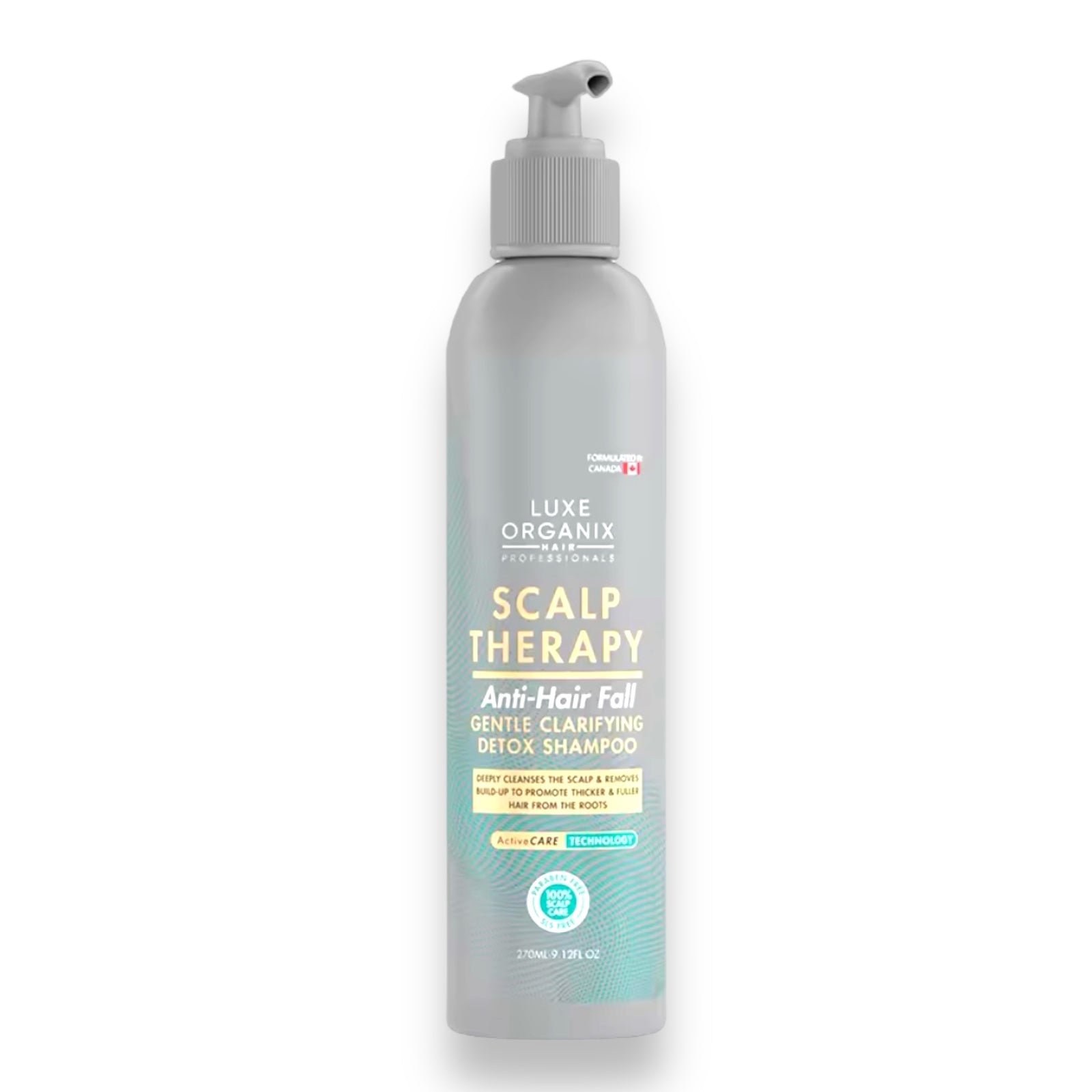 LUXE ORGANIX - Scalp Therapy Anti-Hair Fall Gentle Clarifying Detox Shampoo 270 ml ( SHAMPOO )