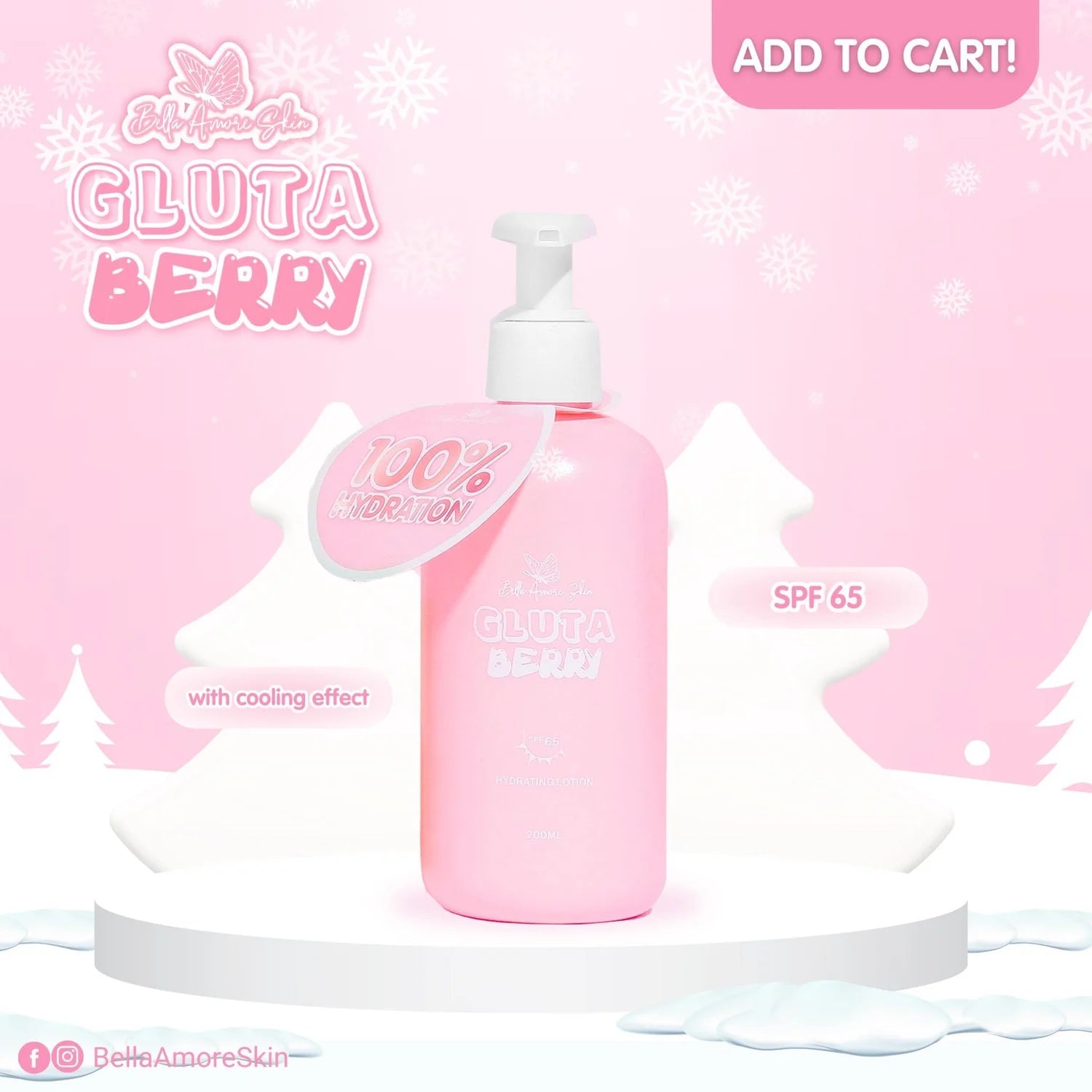 BELLA AMORE - Gluta Berry Lotion 200ml