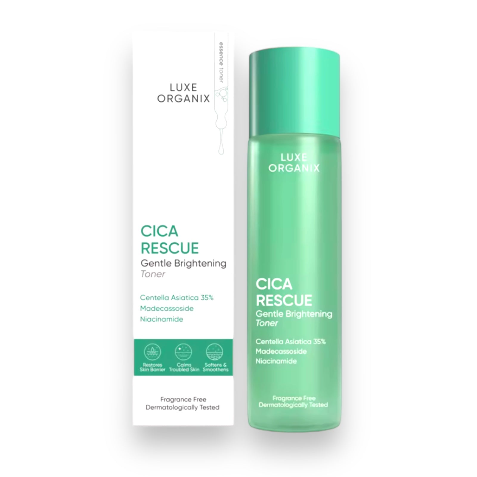 Luxe Organix - Cica Rescue Calming Brightening Toner 150 ml