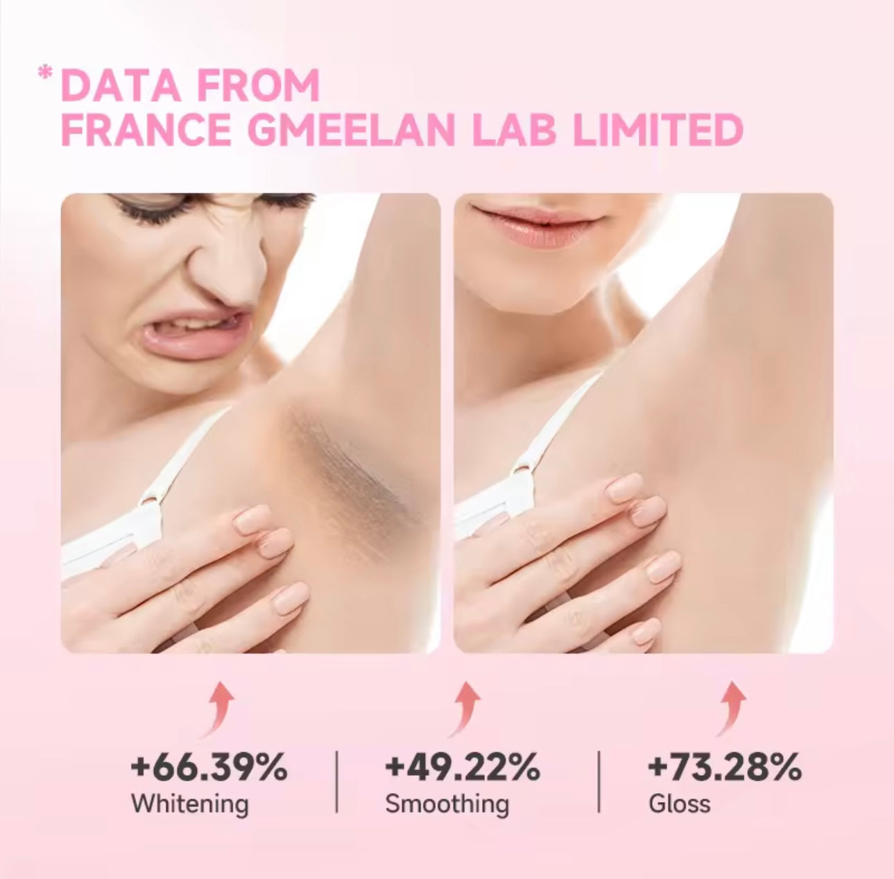 GMEELAN - Sakura GLUta Whitening Underarm Cream - 50X Brightening Booster Sakura Pearl Capsules 30g