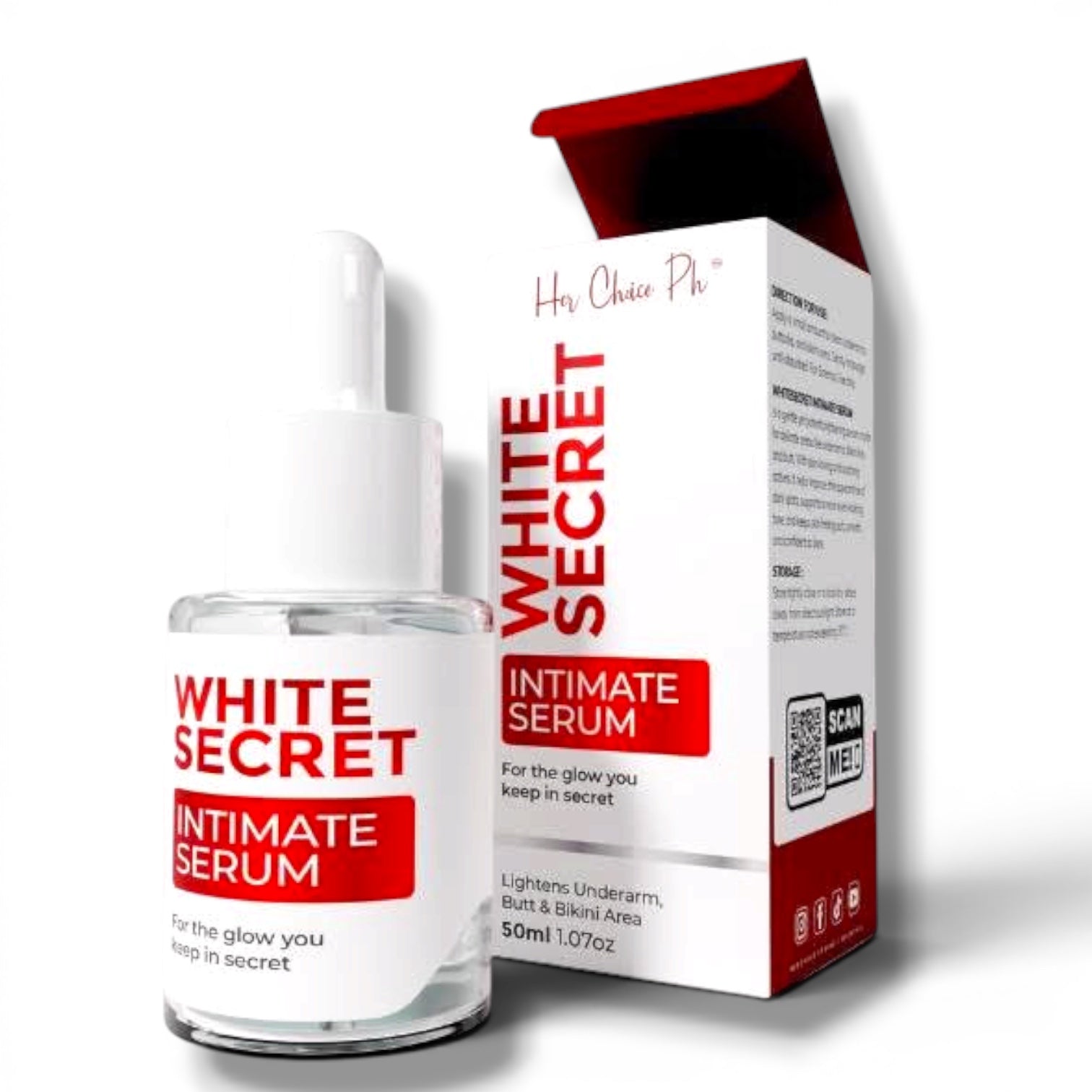 Her Choice - White Secret  INTIMATE SERUM 50ml