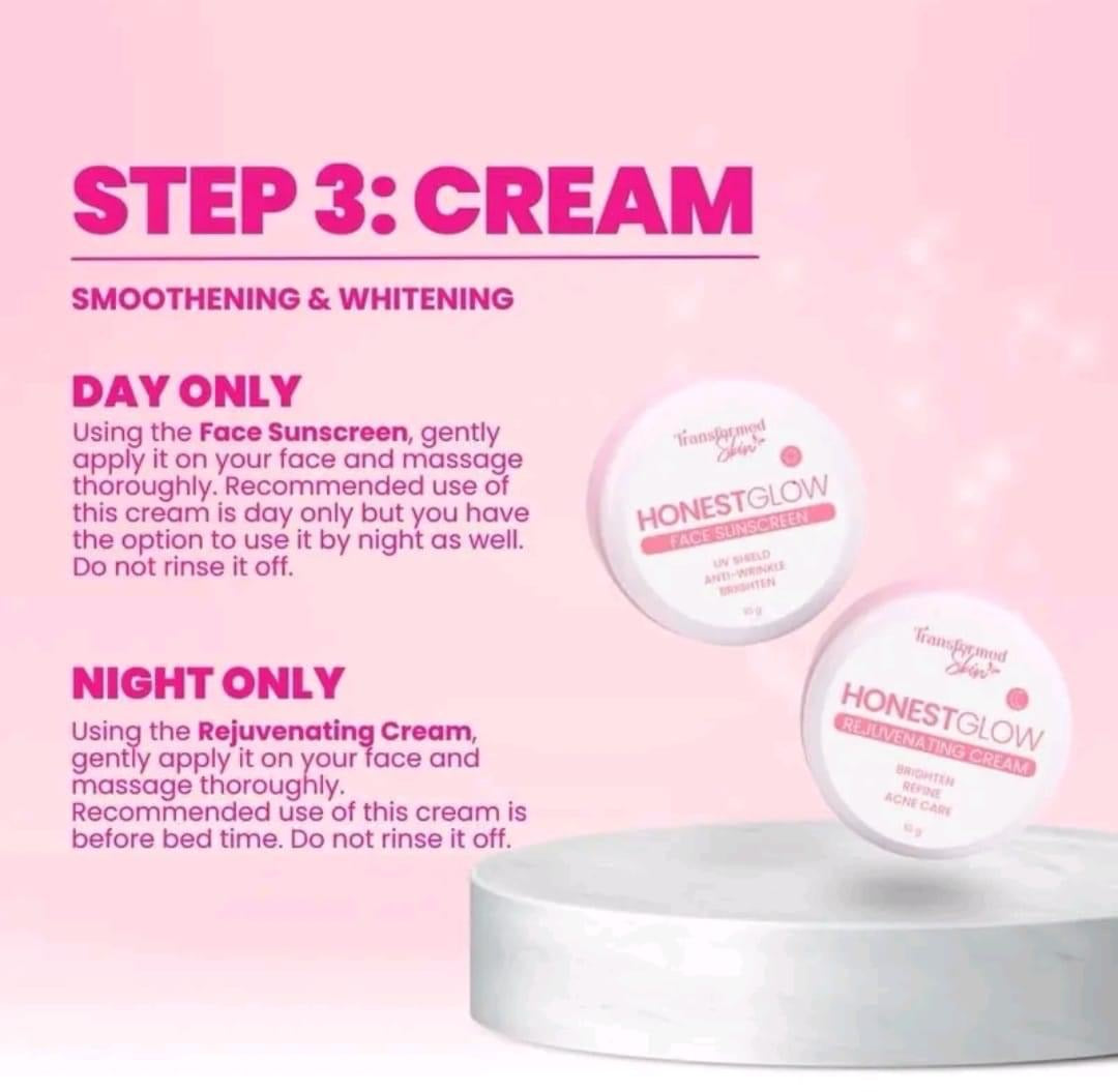 Transformed Skin - Honest Glow Facial Set