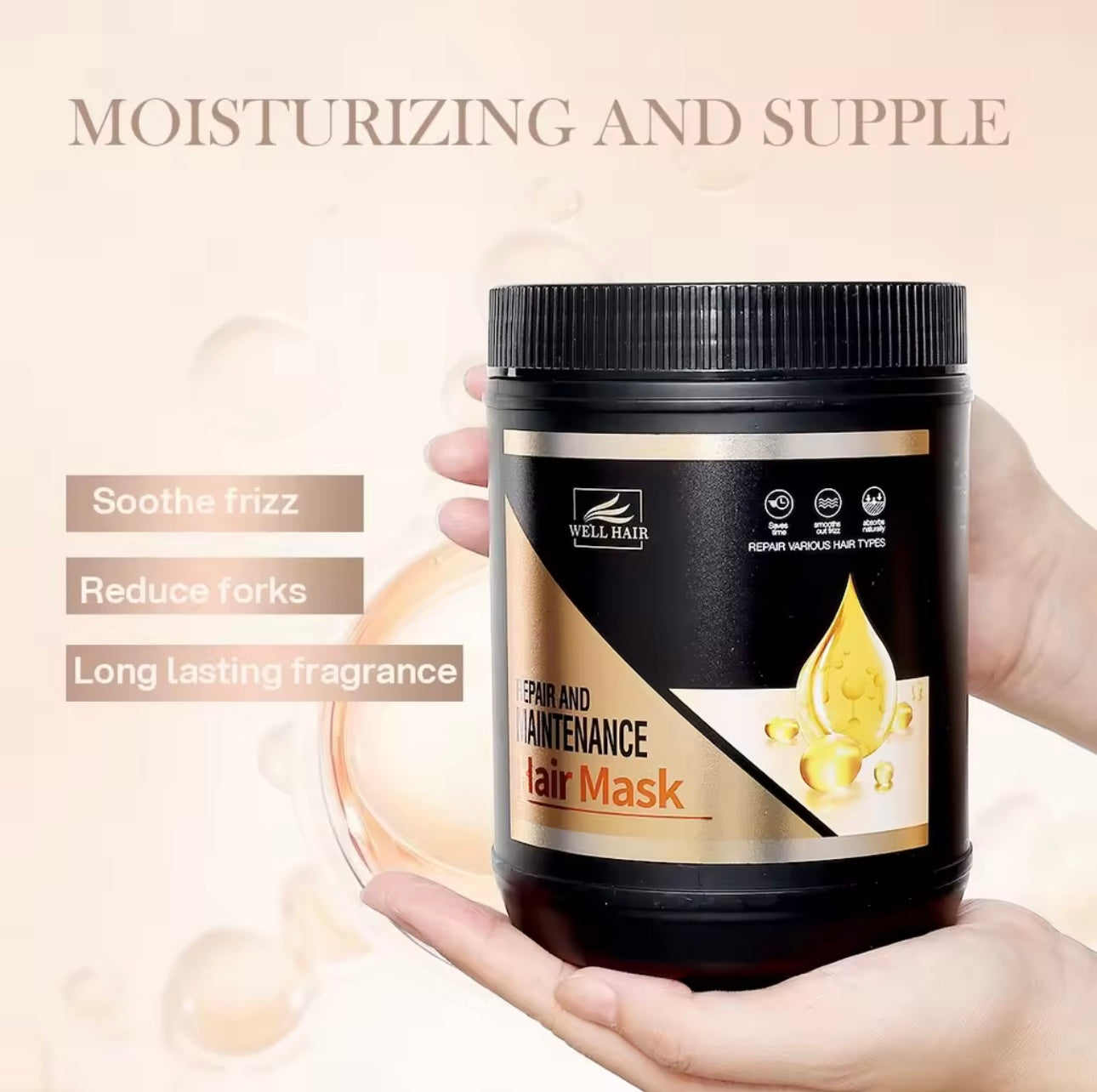 Well Hair - Repair and Maintenance Hair Mask 1000 ml