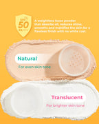 Luxe Organix - 24H Zero Sebum Instant Pore Blurring Weightless Matte Powder - Spf 50 Pa++++