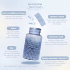 Newmoon - Bouncy Boost Hydrolyzed Marine Collagen + Biotin Food Supplement 60caps