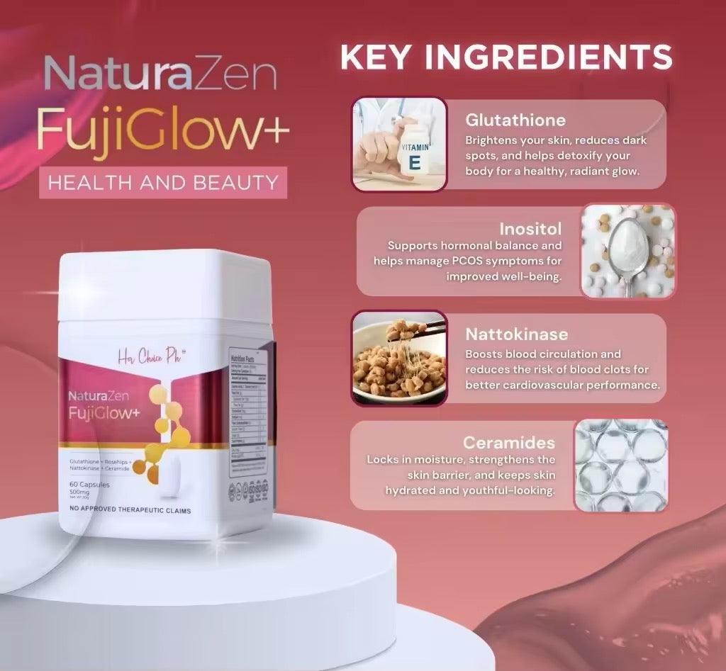 Her Choice Ph - NaturaZen FujiGlow+ 60caps