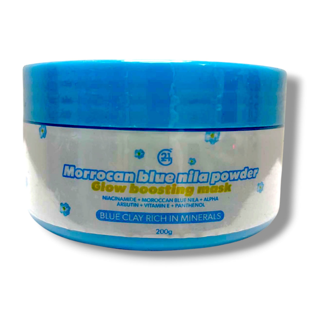 G21 - Morrocan Blue Nila Powder Glow Boosting Mask 200g