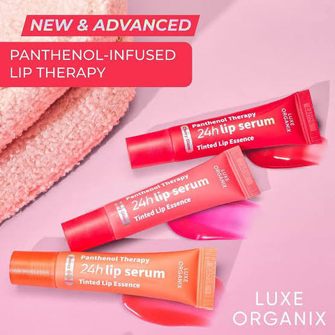 Luxe Organix - Panthenol Therapy 24H LIP SERUM -  Tinted Lip Essence 10g