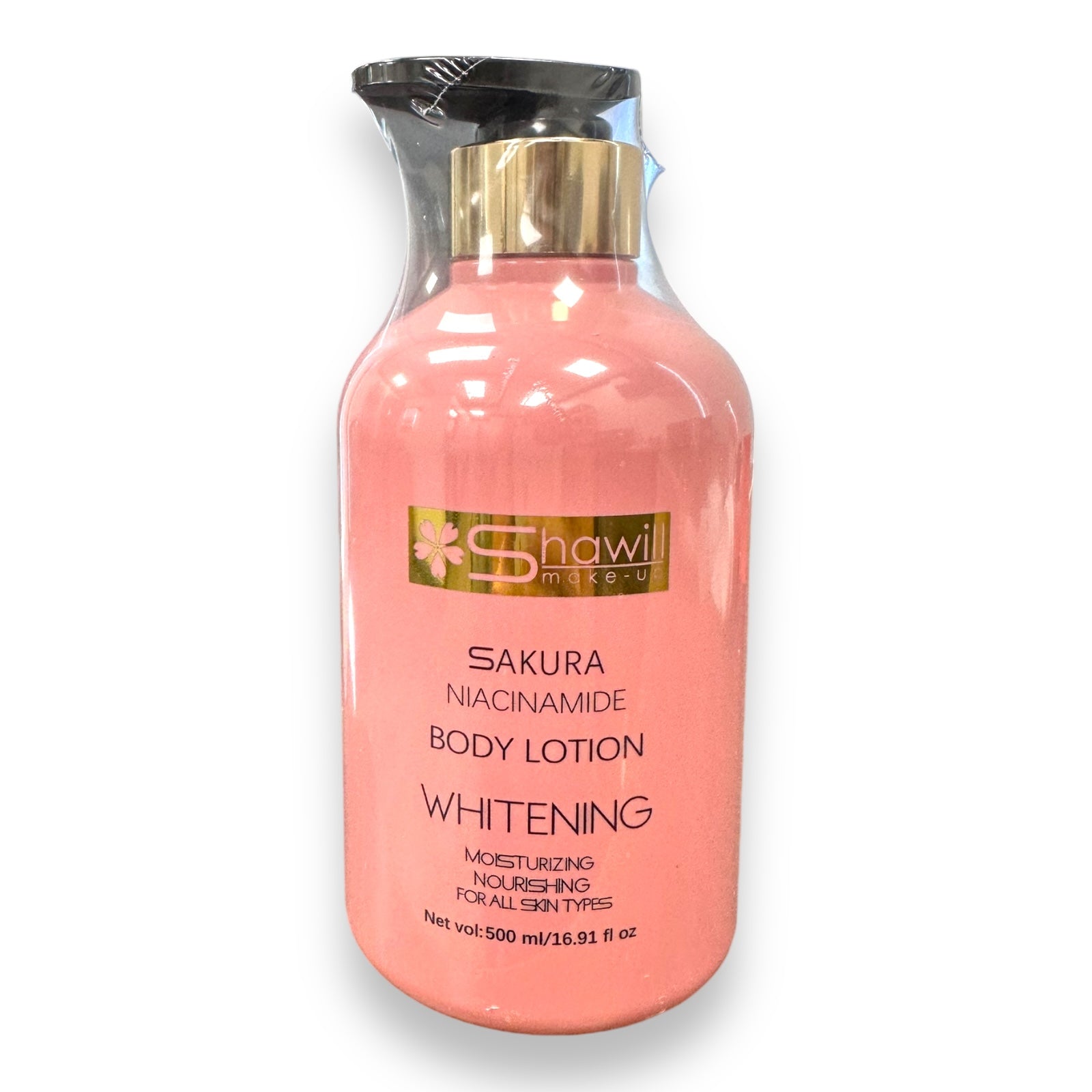 Sakura Body Shawill - Sakura Niacinamide Body Lotion 500 ml ( Pink ) – My Care Kits