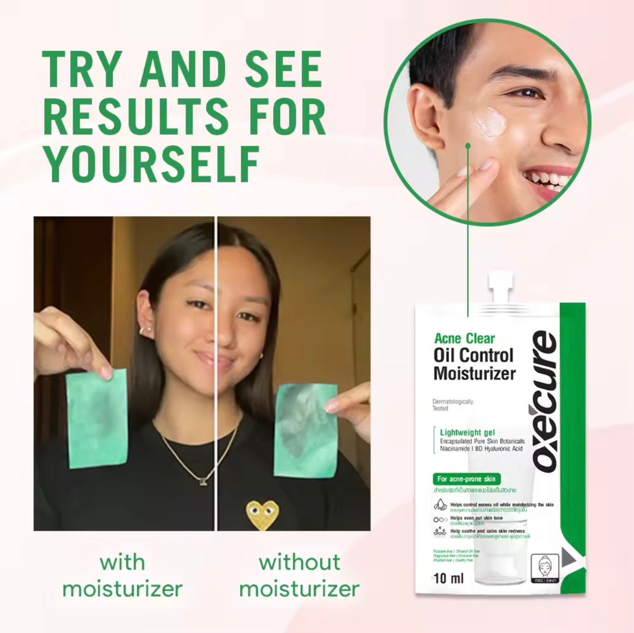 Oxecure - Acne Clear Oil Control Moisturizer 75ML