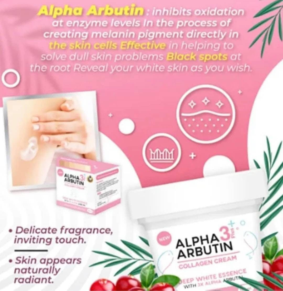 Precious Skin Alpha Arbutin Collagen 3 Plus Cream 100g