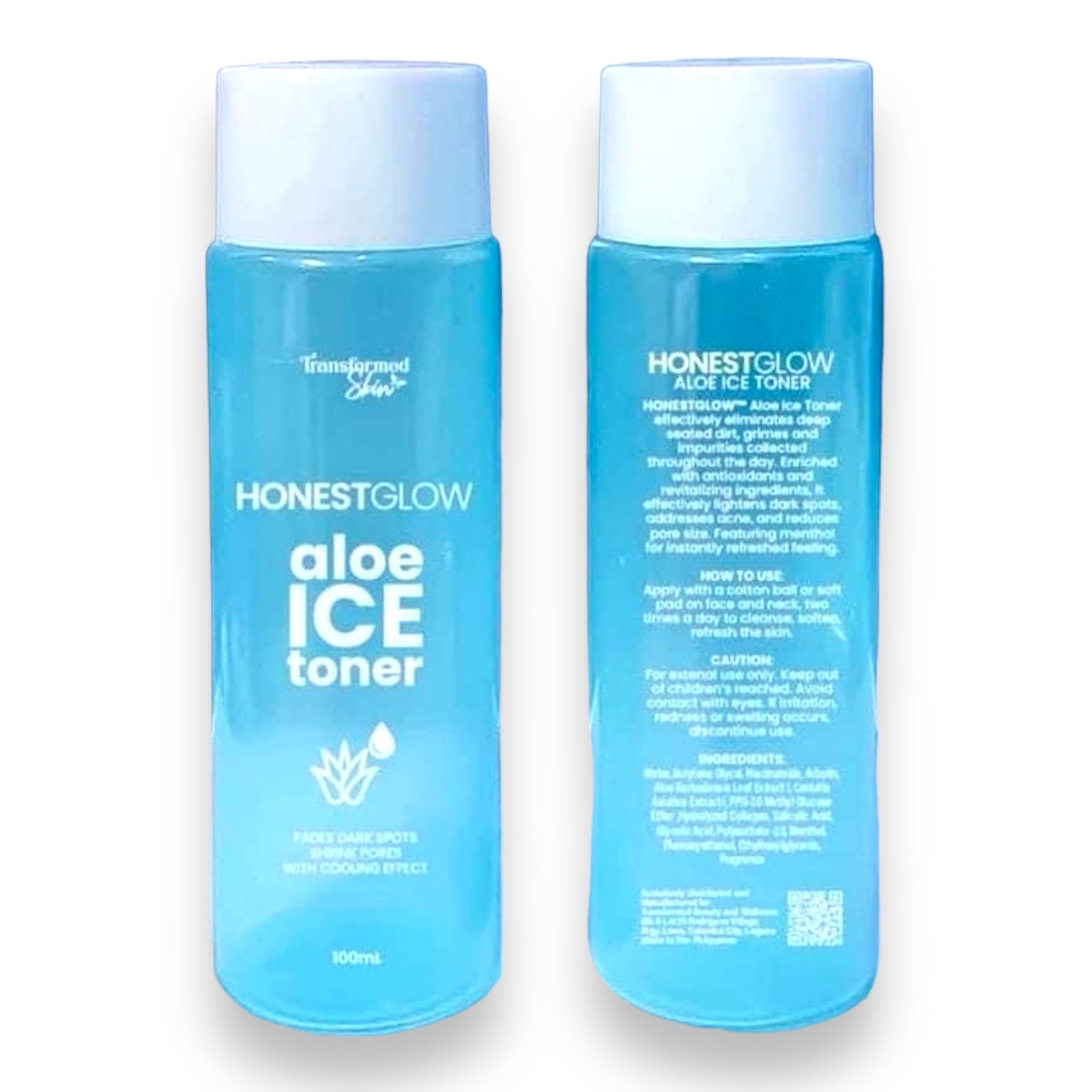 Transformed Skin - Honest Glow - Aloe Ice Toner 60 ML