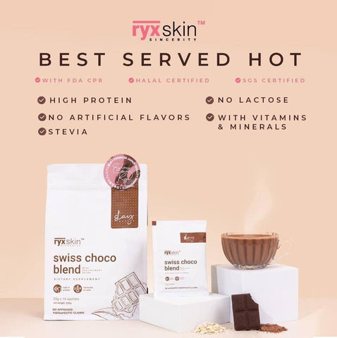 Ryx Skin - Swiss Chocolate Blend 18g x 10