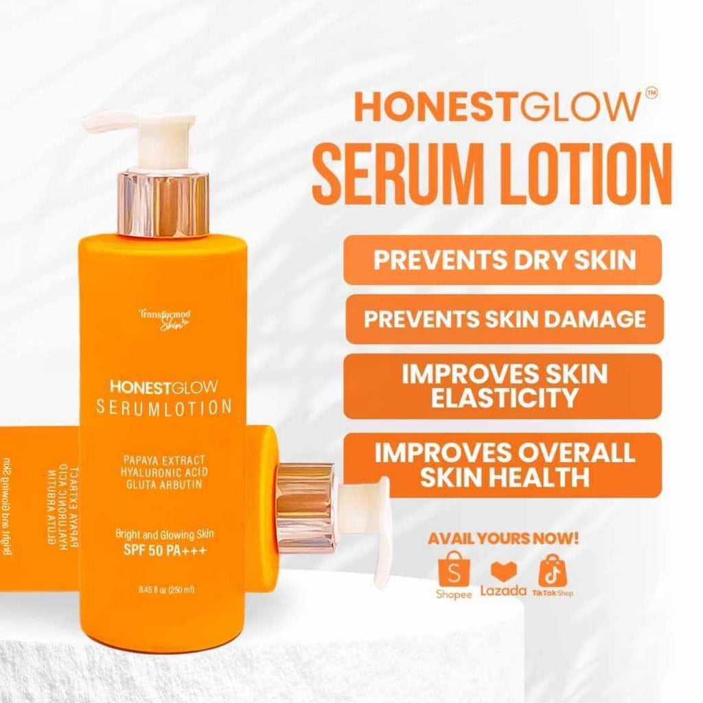 Honest Glow - Serum Lotion 250 ML ( Orange )
