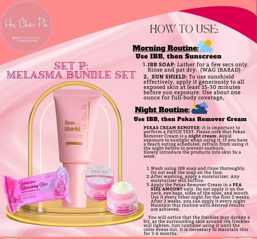 Her Choice PH - Pekas Remover Cream 50g