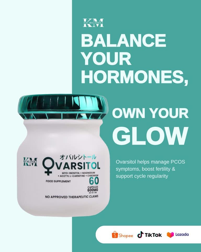 KM - OVARSITOL  Food Supplement - 60 capsules 600 mg