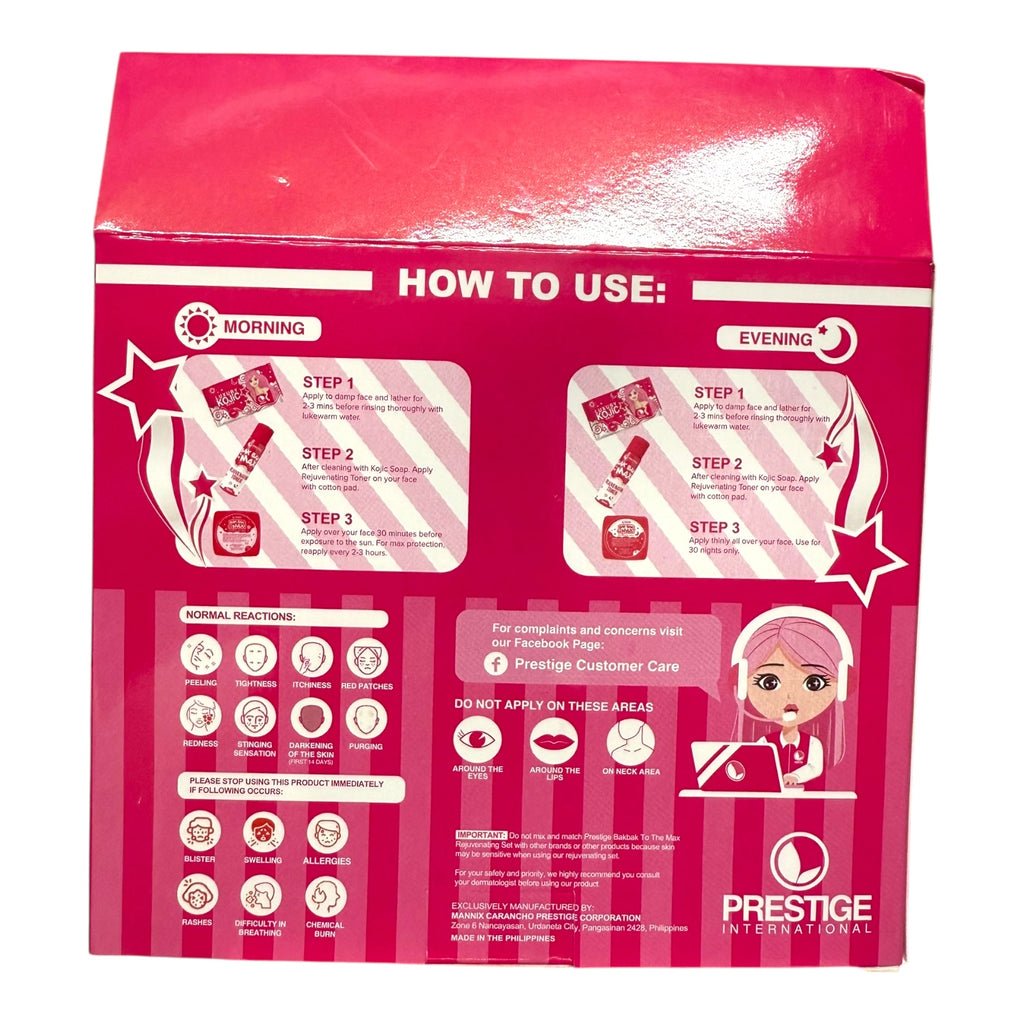 Prestige Rejuvenating set (Pink box)
