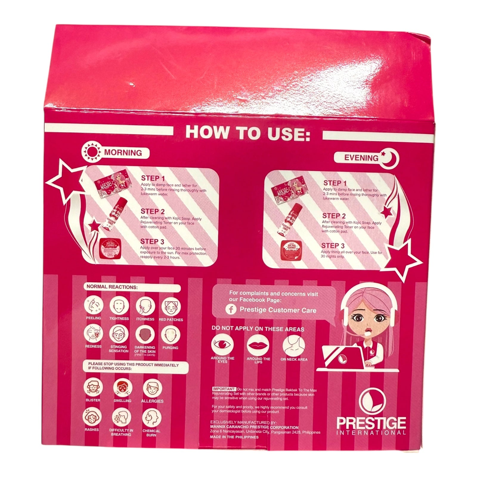 Prestige Rejuvenating set (Pink box)