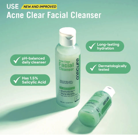 Oxecure - Acne Clear Facial Cleanser