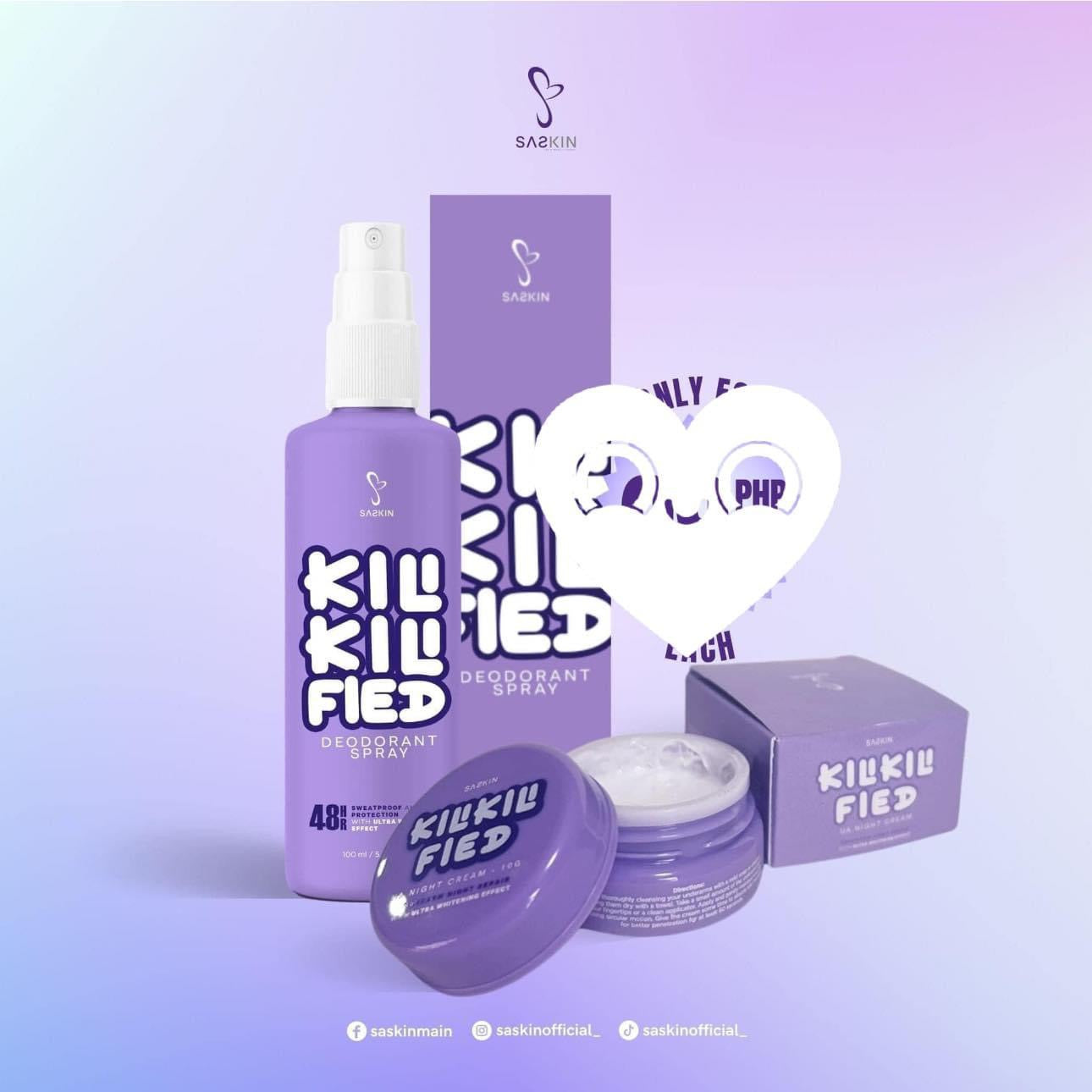 SASKIN - Kili-kilified Underarm Night Cream 10g