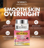 SORIKO - Retinol Anti-Aging Night Moisturizer - Night Cream 30g