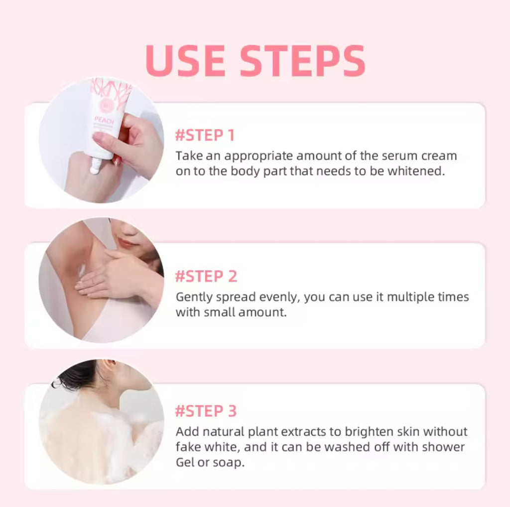 GMEELAN - Peach Niacinamide Whitening Serum Cream 50g