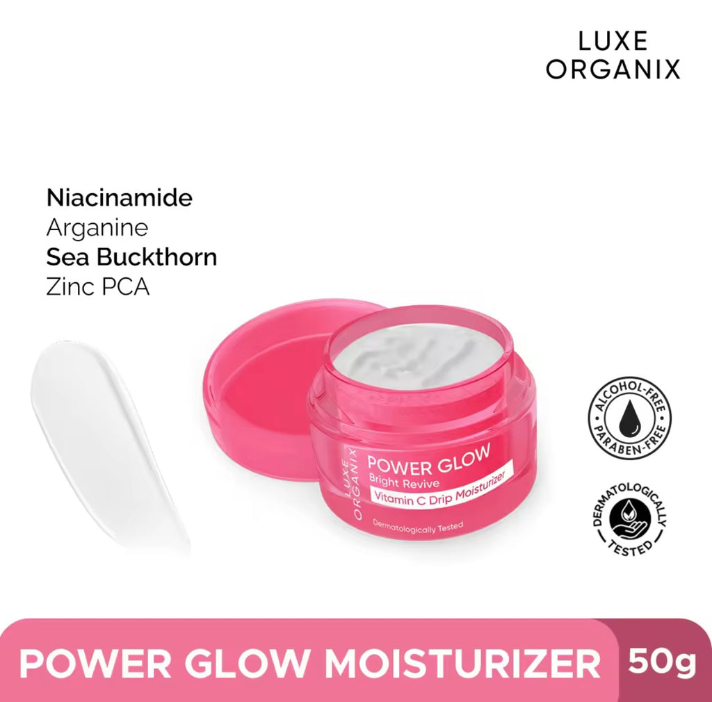 Luxe Organix - Power Glow Bright Revive Vitamin C Drip MOISTURIZER 50G