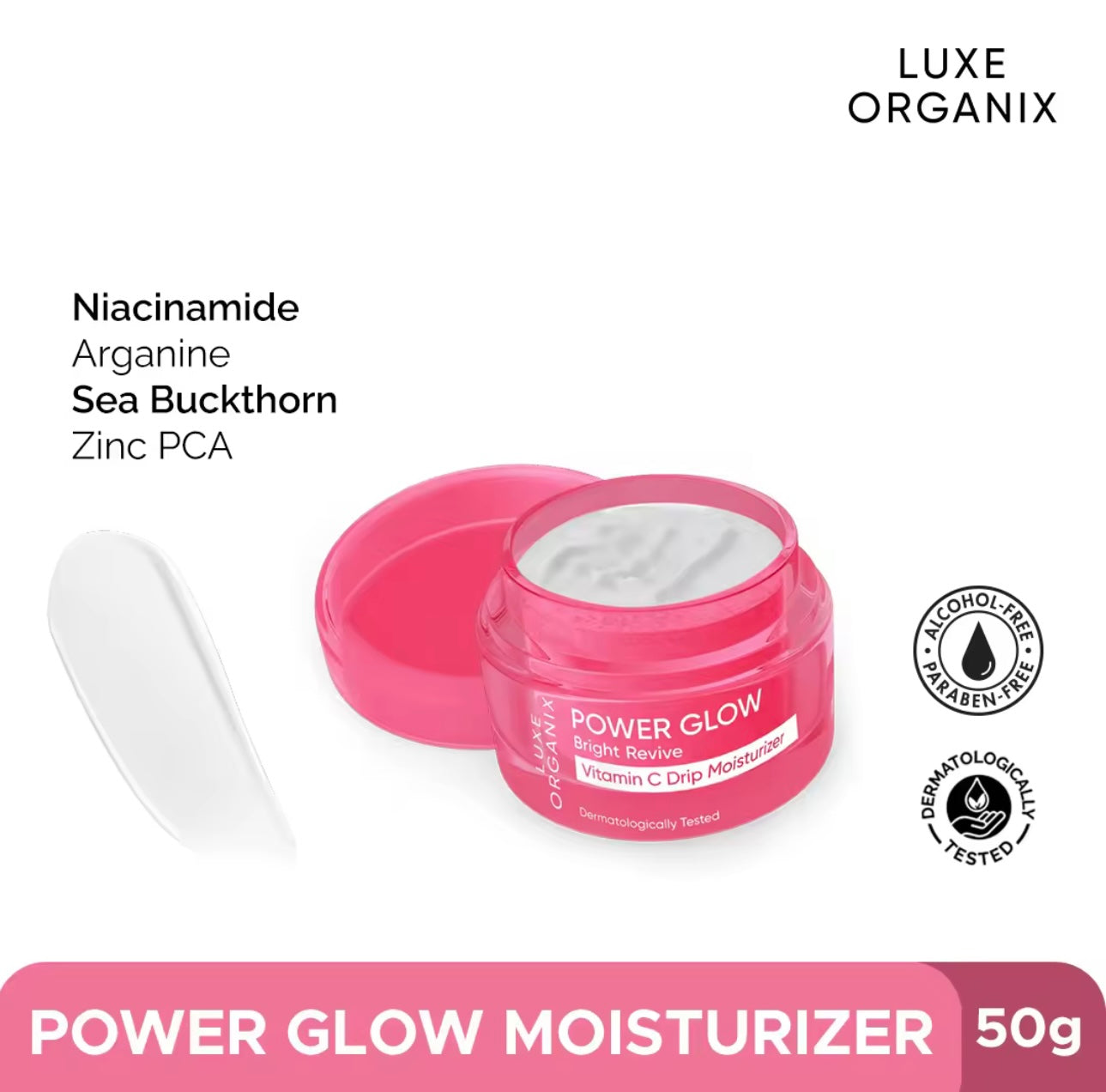 Luxe Organix - Power Glow Bright Revive Vitamin C Drip MOISTURIZER 50G
