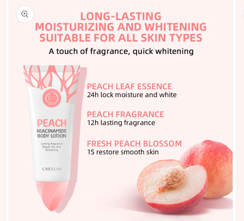 Gmeelan - Peach Niacinamide Body Lotion 100 ML