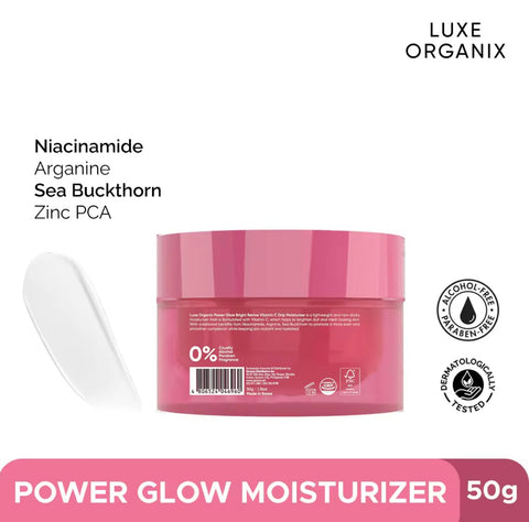 Luxe Organix - Power Glow Bright Revive Vitamin C Drip MOISTURIZER 50G