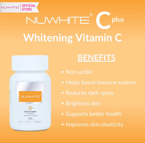 NUWHITE - Whitening Vitamin C - 30 capsule