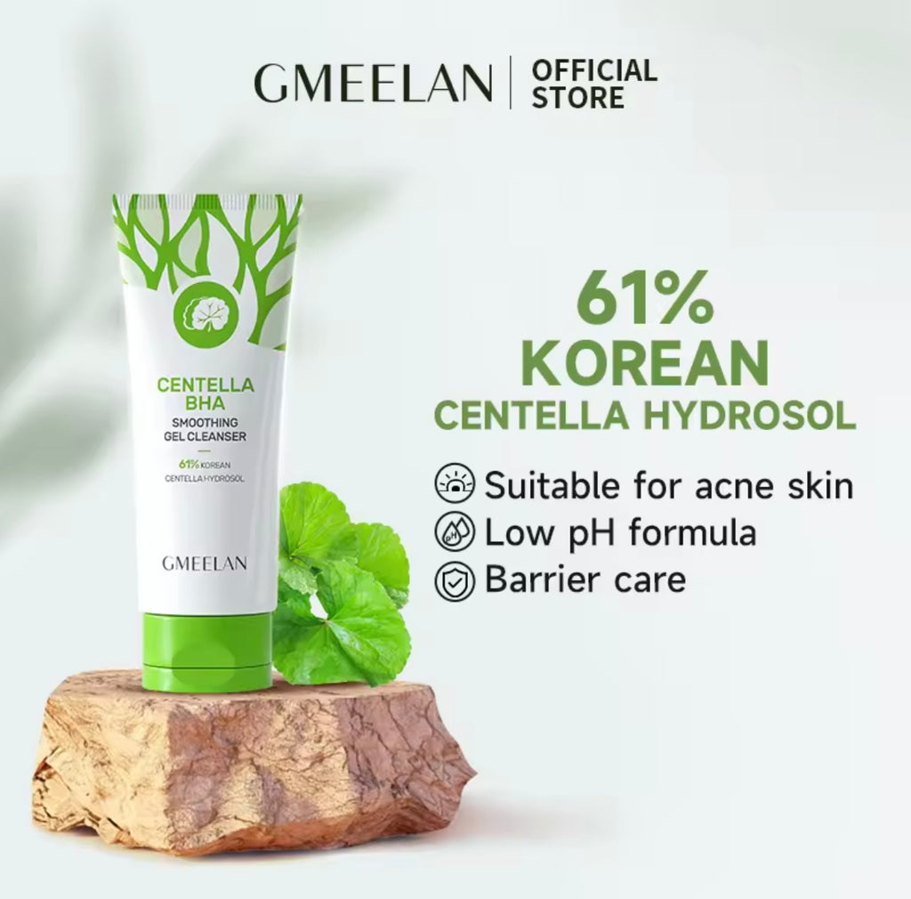 GMEELAN - Centella BHA Smoothing Gel Cleanser 80g